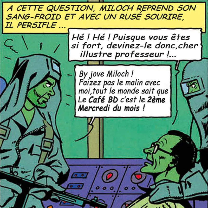 Blake et Mortimer - SOS Météore café BD